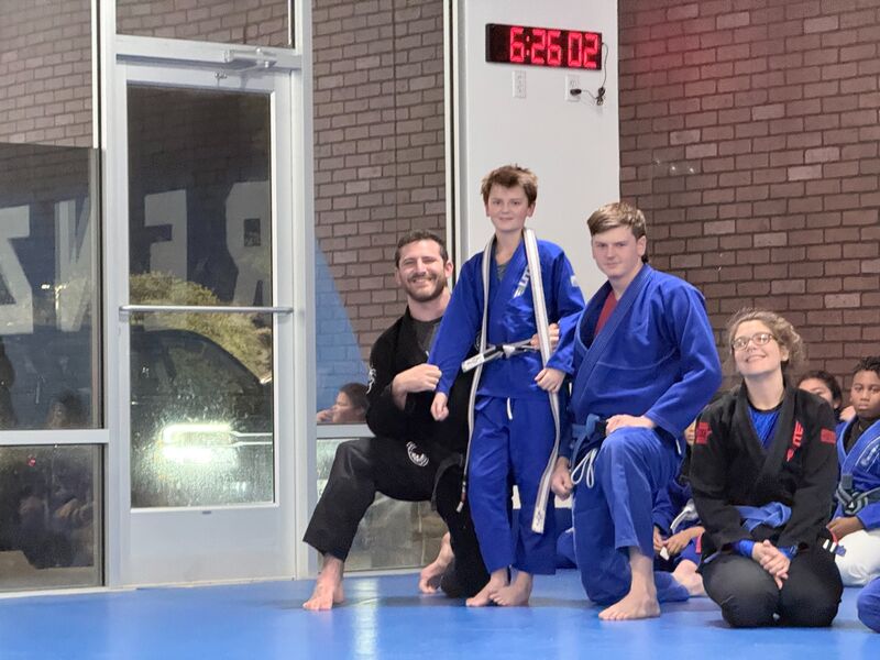The Crow kids at jiu-jitsu