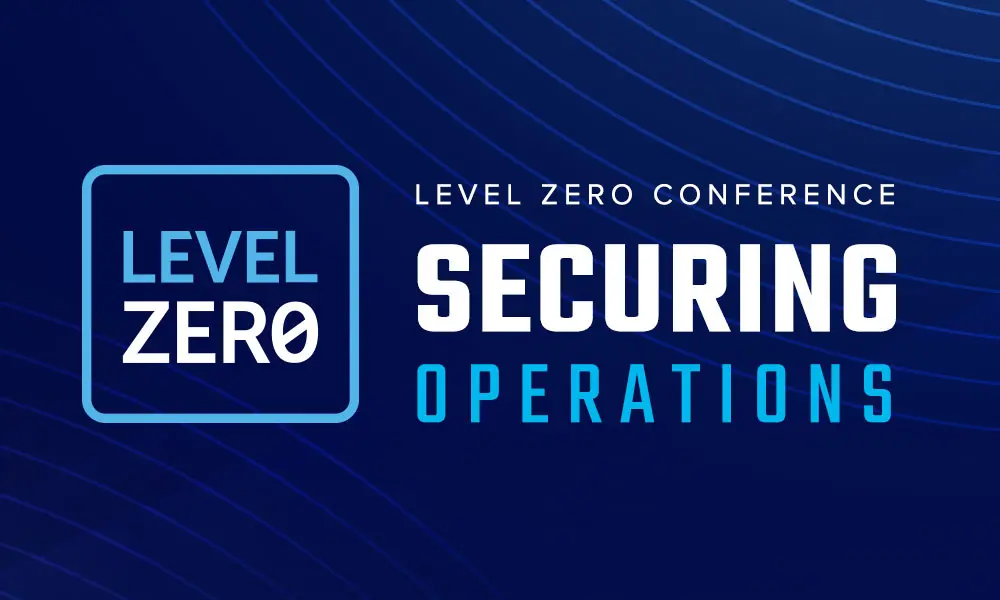 Level Zero Conference 2027 logo